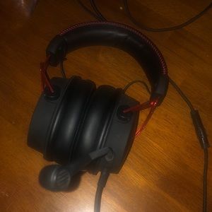 Hyper X gaming cloud alpha headphones